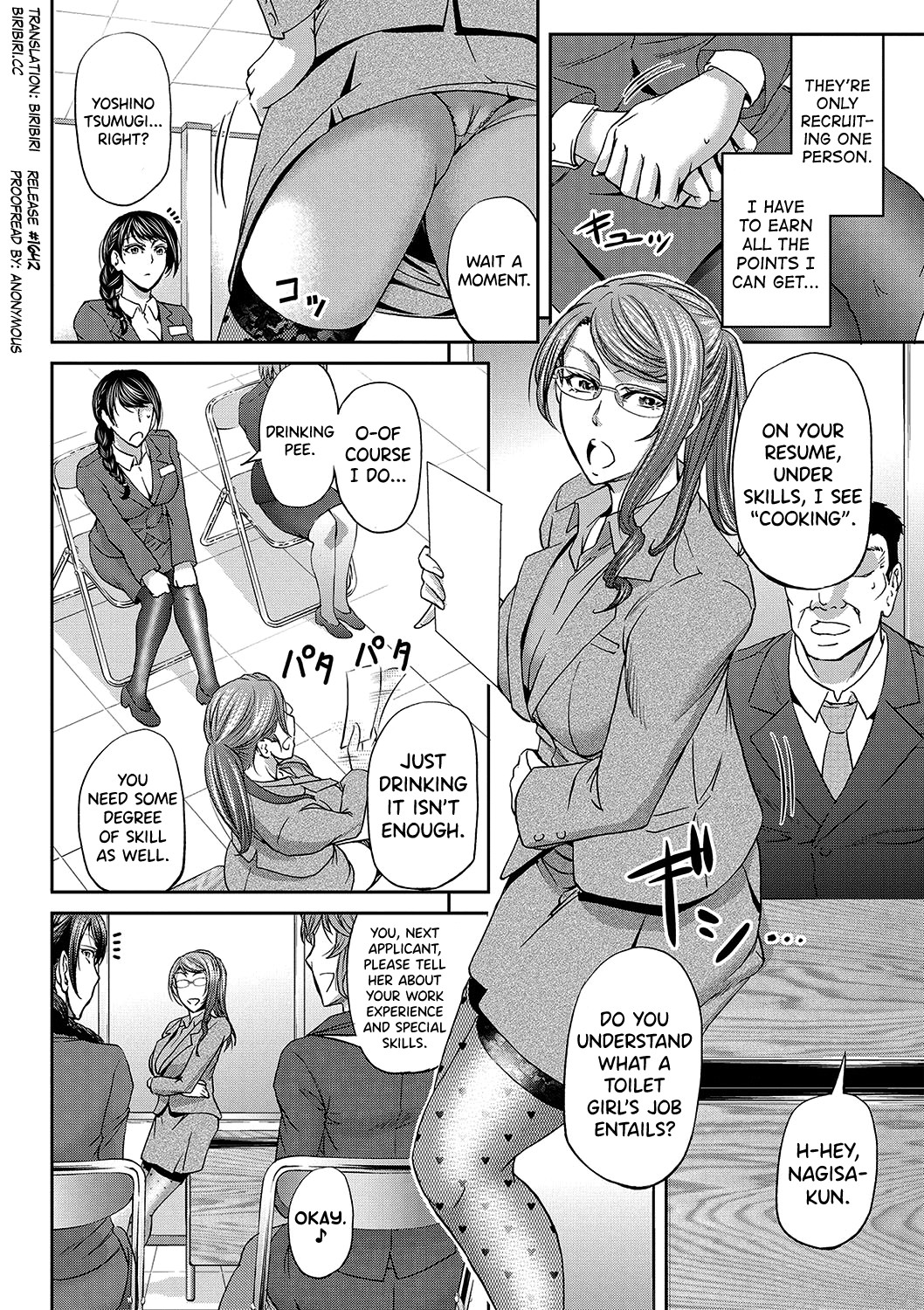 Hentai Manga Comic-The Fate Of a Female Temporary Employee-Chapter 1-7